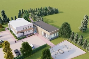 Stworzenie Centrum kulturalno-edukacyjnego w m. Grabik w systemie zaprojektuj i wybuduj - Wizualizacja Grabik_2